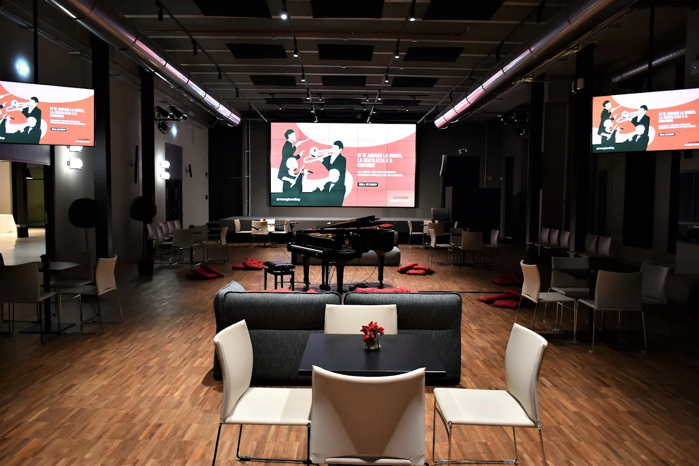 Spazio lounge Vivaio Digitale